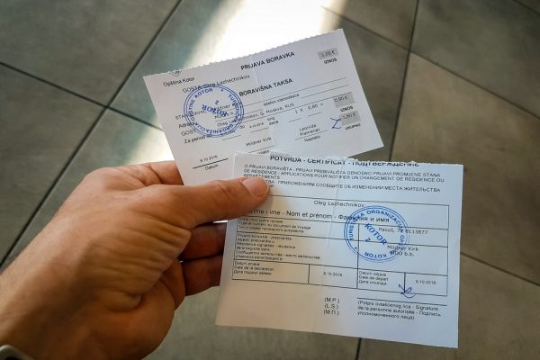 Регистрация в Черногории для иностранцев